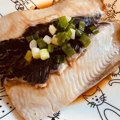 水餃醬蒸虱目魚肚-レシピのメイン写真