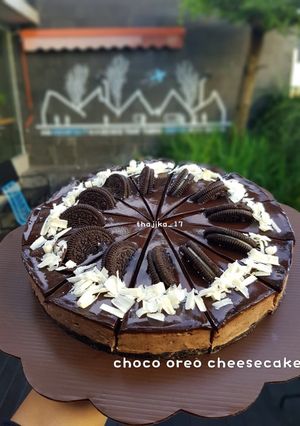 Foto resep Choco oreo cheesecake(unbaked)