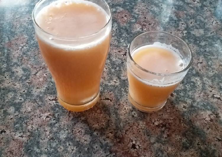 Step-by-Step Guide to Make Quick Muskmelon juice