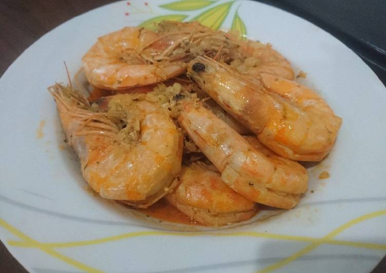 Cara Gampang Menyiapkan Udang saos mentega Anti Gagal