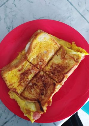 Foto resep Sandwich telor sederhana