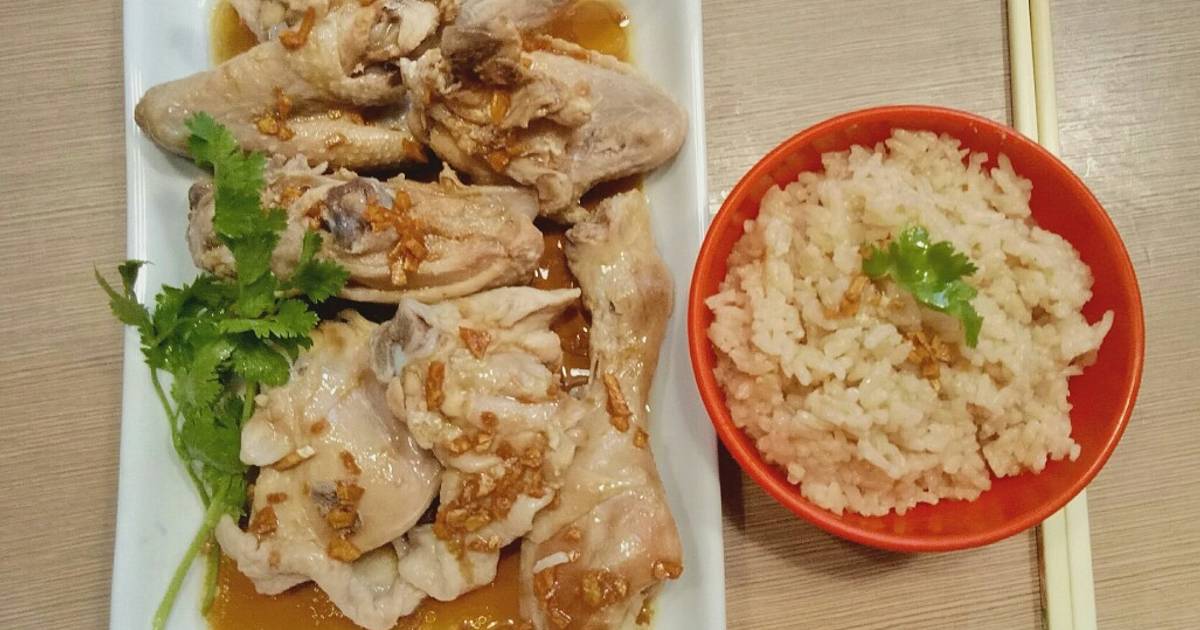 Resep Nasi Ayam Hainam Komplit, Simple & Enak oleh Finny Puspitasari