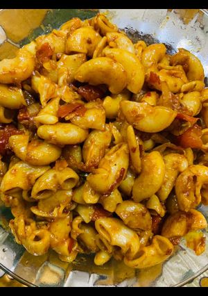 A picture of Masala Macaroni.