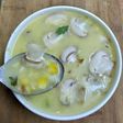 Mushroom corn soup