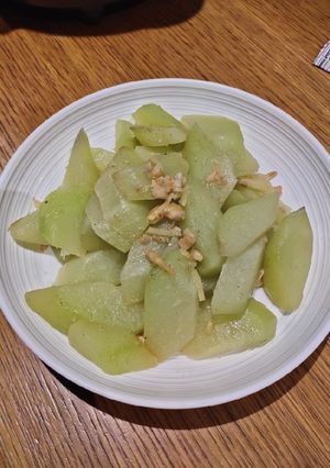 A picture of Chayote with Dried Shrimps.