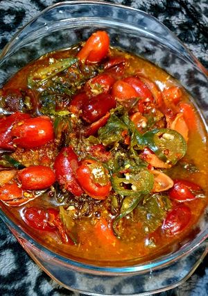 Foto resep Sayur kulit melinjo enaknya jo.