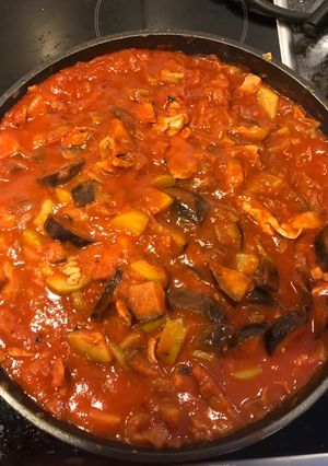 A picture of High-Protein Ratatouille.