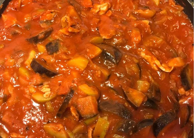 La Recette Pas à Pas Ratatouille protéique