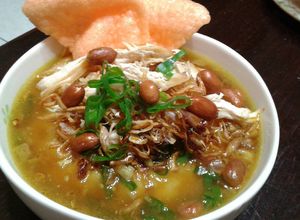 Foto resep Bubur Ayam Kuah Kuning