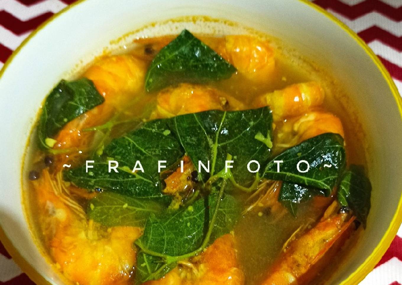 Sayur udang daun waung