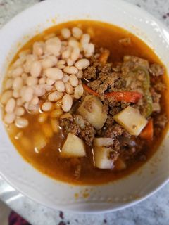 Una foto de Caldillo de carne molida (fácil y delicioso)