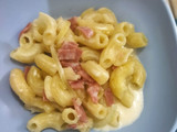 Makaroni Saos carbonara