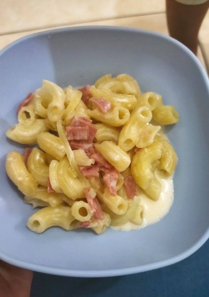 Foto resep Makaroni Saos carbonara