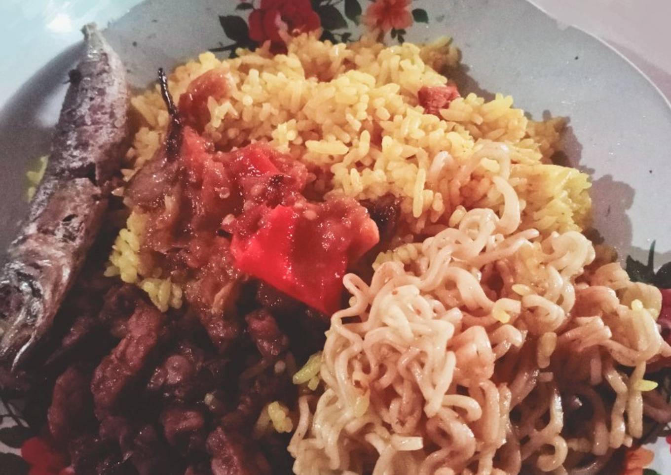 Nasi kuning dadakan