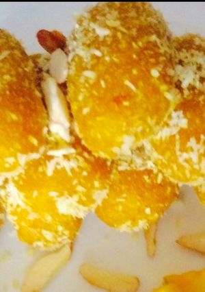 A picture of Mango Coconut Truffles.