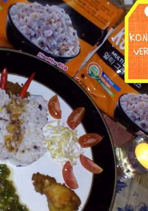 Foto resep Kongbap Steamed Coconut Milk Rice