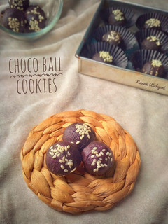 Foto resep Choco Ball Cookies (kuker Cokelat Lebaran)