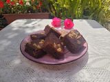 Brownie zanahoria sin gluten