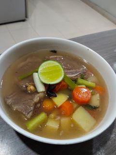 Foto resep Sup iga sapi kuah bening