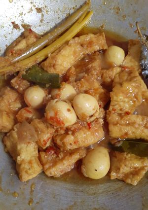 Foto resep Tahu telur bumbu rujak