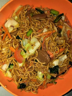 Foto resep Mie telur goreng