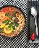 Mì (bún) Thái chay
