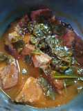 Smoked bacon แกงใบชะมวง
