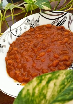 عکسی از دستور خوراک لوبیا