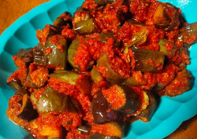 Cara Gampang Membuat Terong Balado #Dapur Fitri yang Lezat