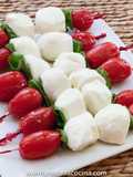 Brocheta de Caprese