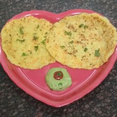 A picture of Oats carrot uttapa.