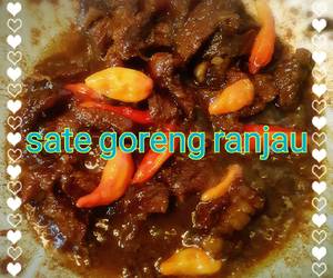 Resep mudah Sate goreng Ranjau Lezat Mantap