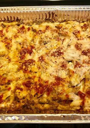 A picture of Baked Ziti.