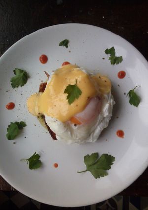 A picture of Posh leftovers brunch.