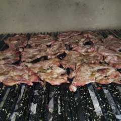 Una foto de Bondiolita de cerdo al asador