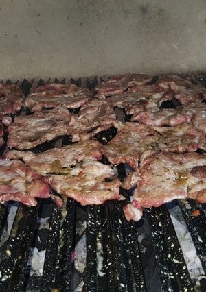Una foto de Bondiolita de cerdo al asador