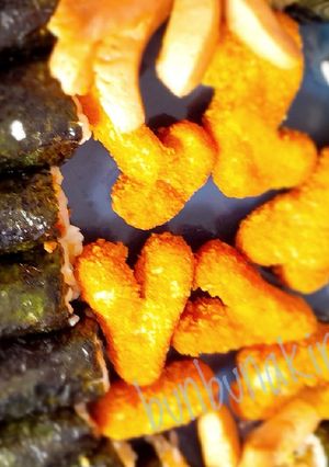 Foto resep Sushi mini roll butter rice