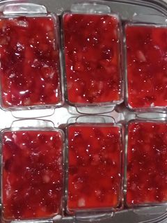 صورة لوصفة تحلية الفلون والفراولة 🍓