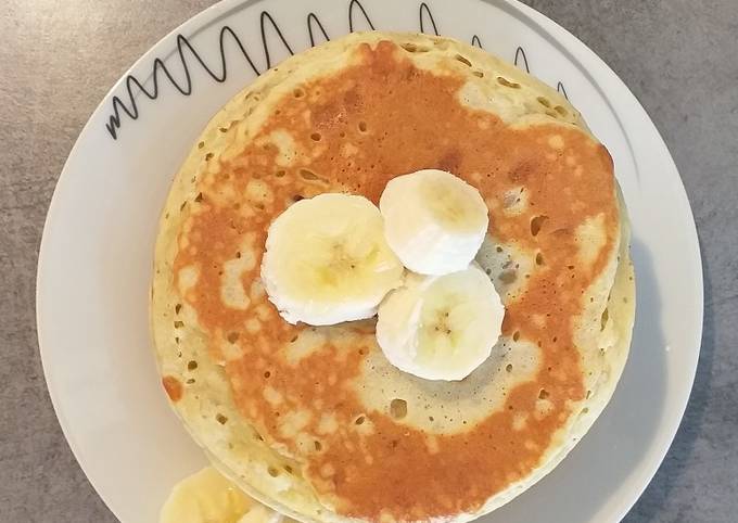 Easiest Way to Prepare Pancakes à la banane 🍌