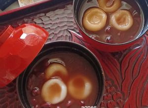Foto resep Zenzai / Sup Azuki Manis dengan Mochi