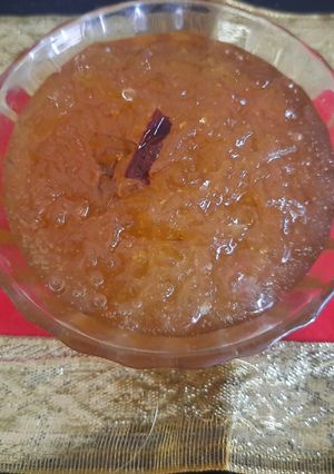A picture of Amla murabba (moravala).
