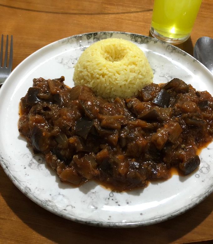 Una foto de Guiso simple de berenjenas 🍆