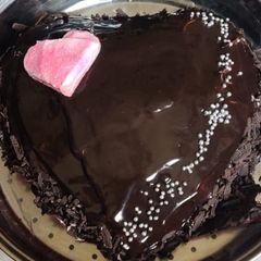 A picture of Chocolate ganache cake.
