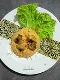 1267. Nasi Gurih Pedas Jamur Panggang