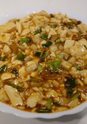 麻婆豆腐 （素） 的食譜成品照片