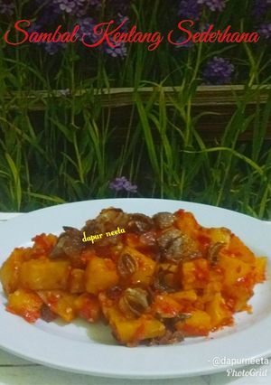 Foto resep Sambal kentang sederhana