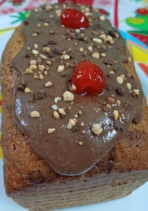 Una foto de Budín marmolado