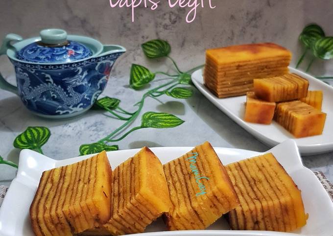 Lapis Legit Khas Palembang tanpa tepung