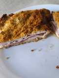 Pavo marinado, relleno y rebozado