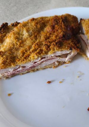 Foto principal de Pavo marinado, relleno y rebozado